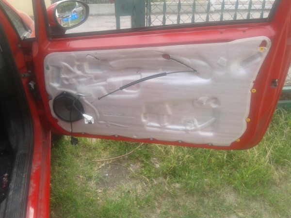portiera senza pannello