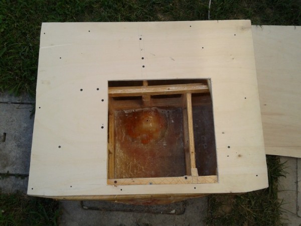 pannello incollato