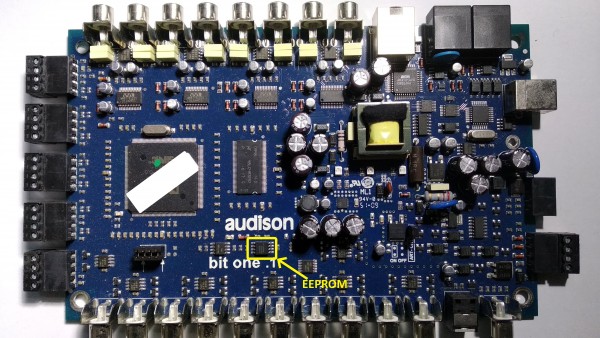 Ecco dove è collocata la fatidica eeprom