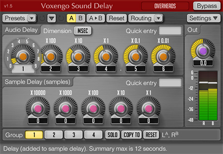 Voxengo Sound Delay